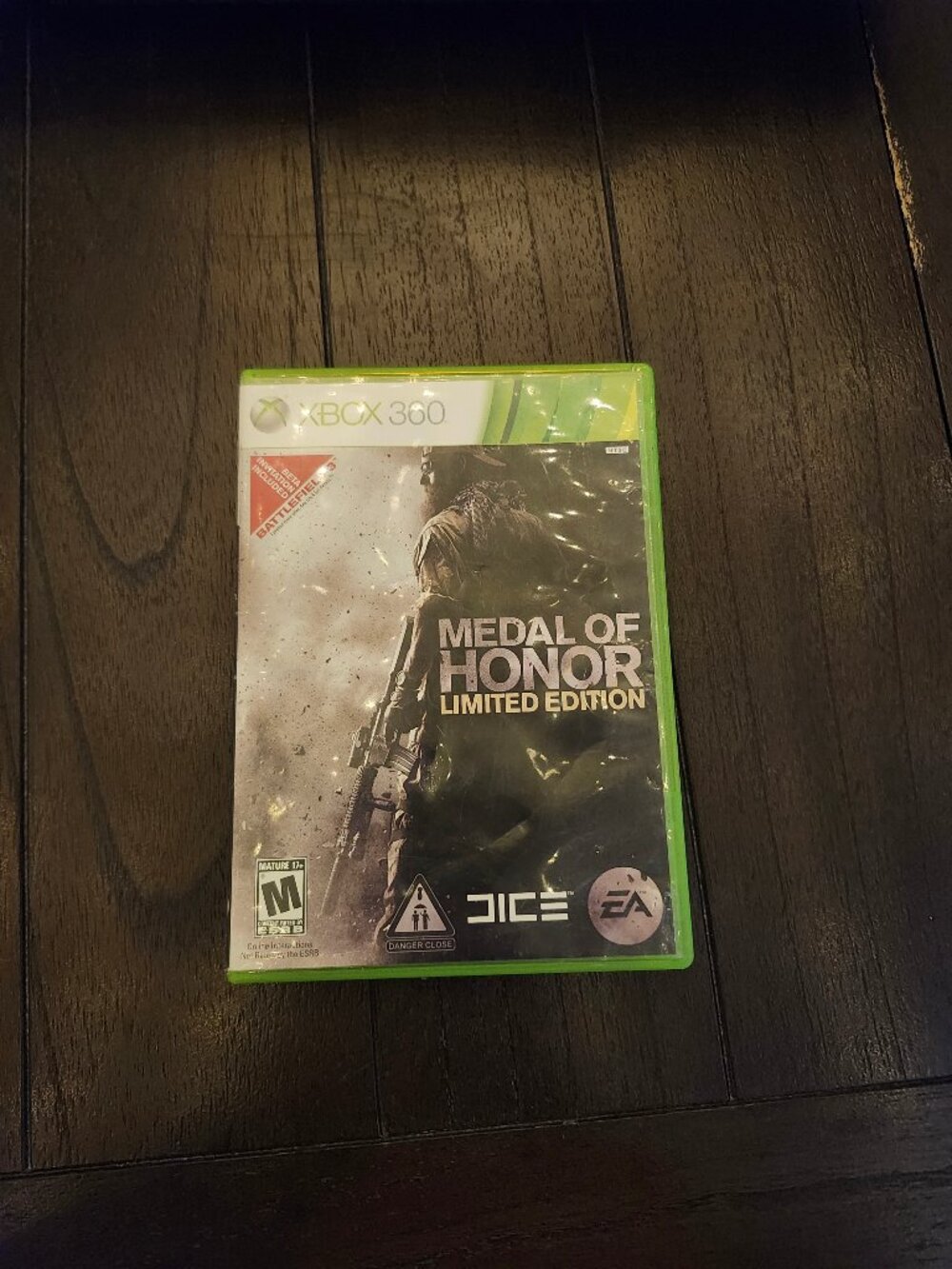 Xbox 360 Medal of Honor Complete CIB Tested Working Very Good Limited Edition